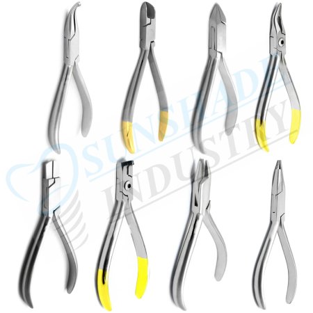 Dental Tooth Braces Loop Forming Pliers Orthodontics Wire Bending Dentist Tools
